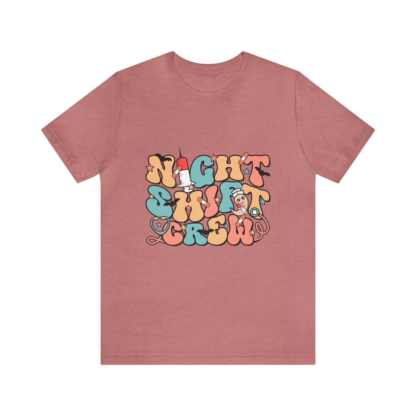 Night Shift Crew - Jersey Short Sleeve T-Shirt