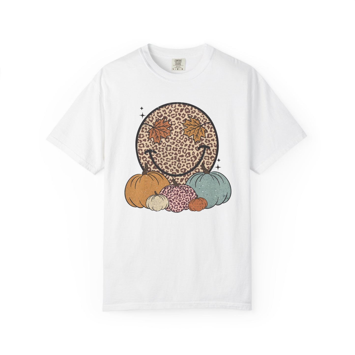 Fall Smiley Face Emoji Tee