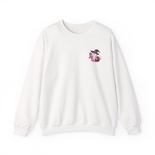 Breast Cancer Awareness Sweatshirt, Unisex Crewneck, October Pink Apparel, Supportive Gift, Everyday Comfort Wear