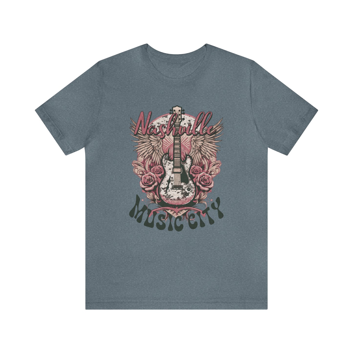 Nashville Music City - Jersey Short Sleeve T-Shirt