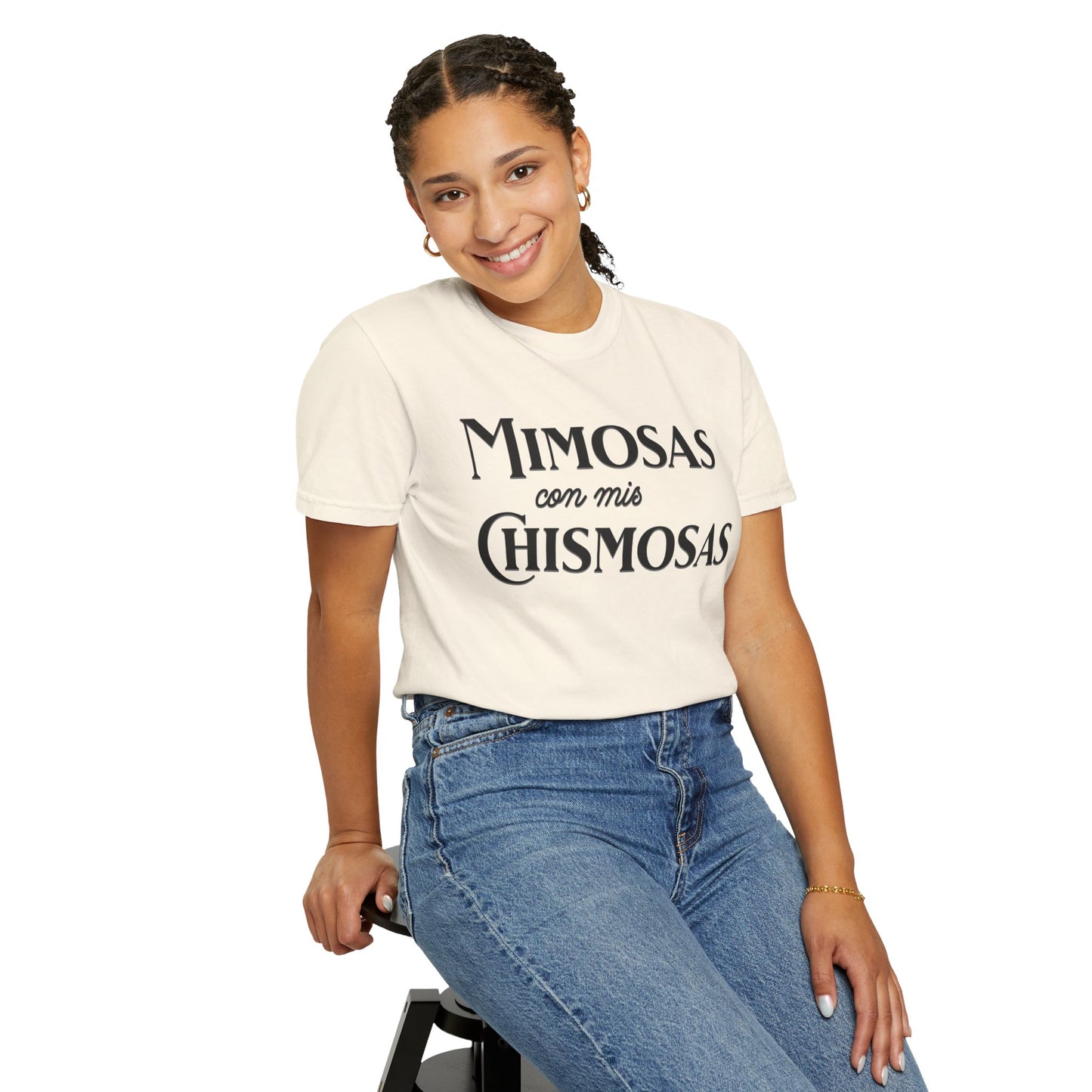 Mimosas con mis chismosas - Jersey Short Sleeve T-Shirt