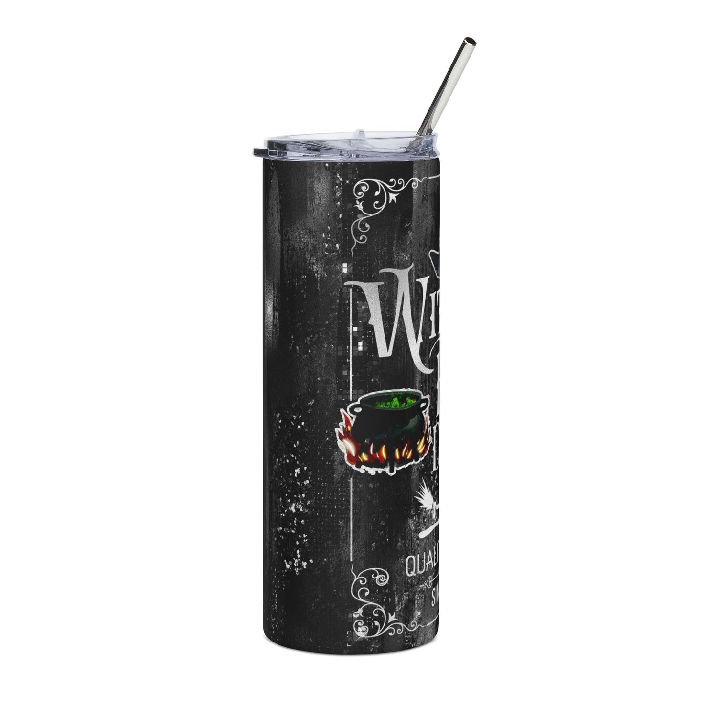 Witch's Brew Stainless Steel Tumbler, 20oz - Perfect for Halloween, Potion Lovers, Gifts, Travel Drinkware, Customizable Design