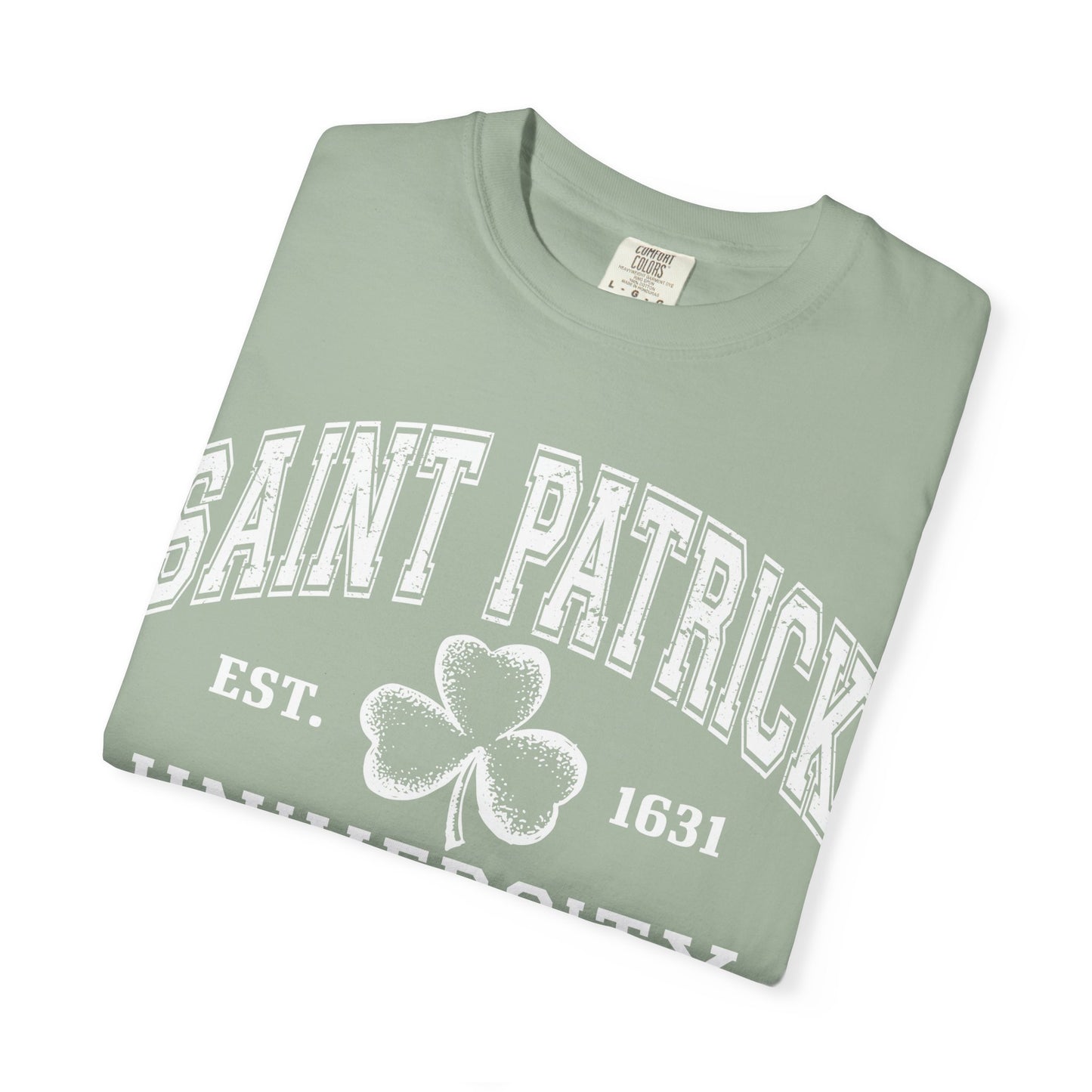 Saint Patrick's University Unisex Short Sleeve Tee - Perfect for Celebrating St. Patrick's Day!