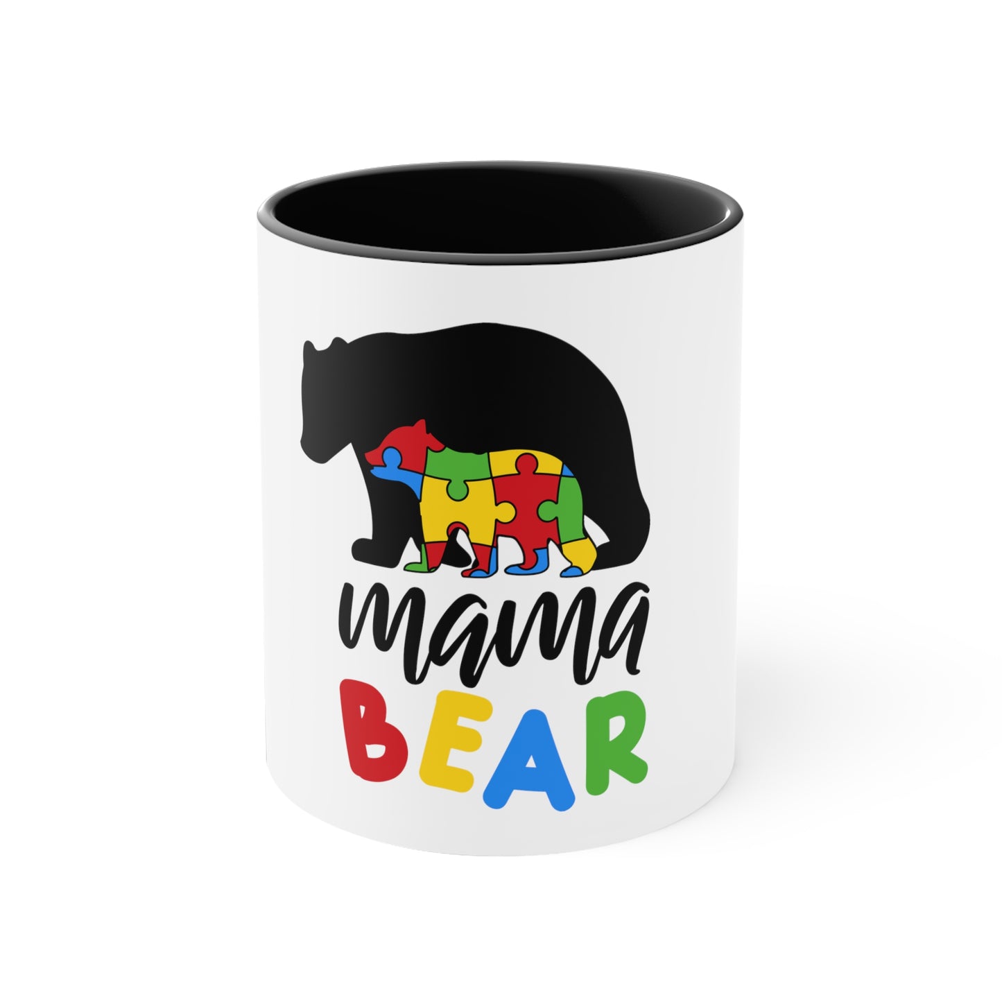 Mama Bear - Accent Coffee Mug, 11oz