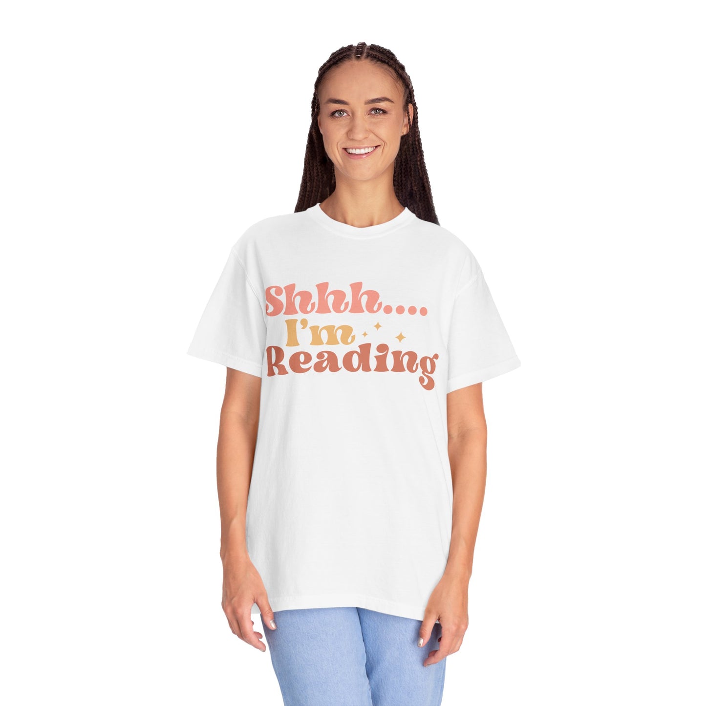 Shhh I'm Reading- Jersey Short Sleeve T-Shirt