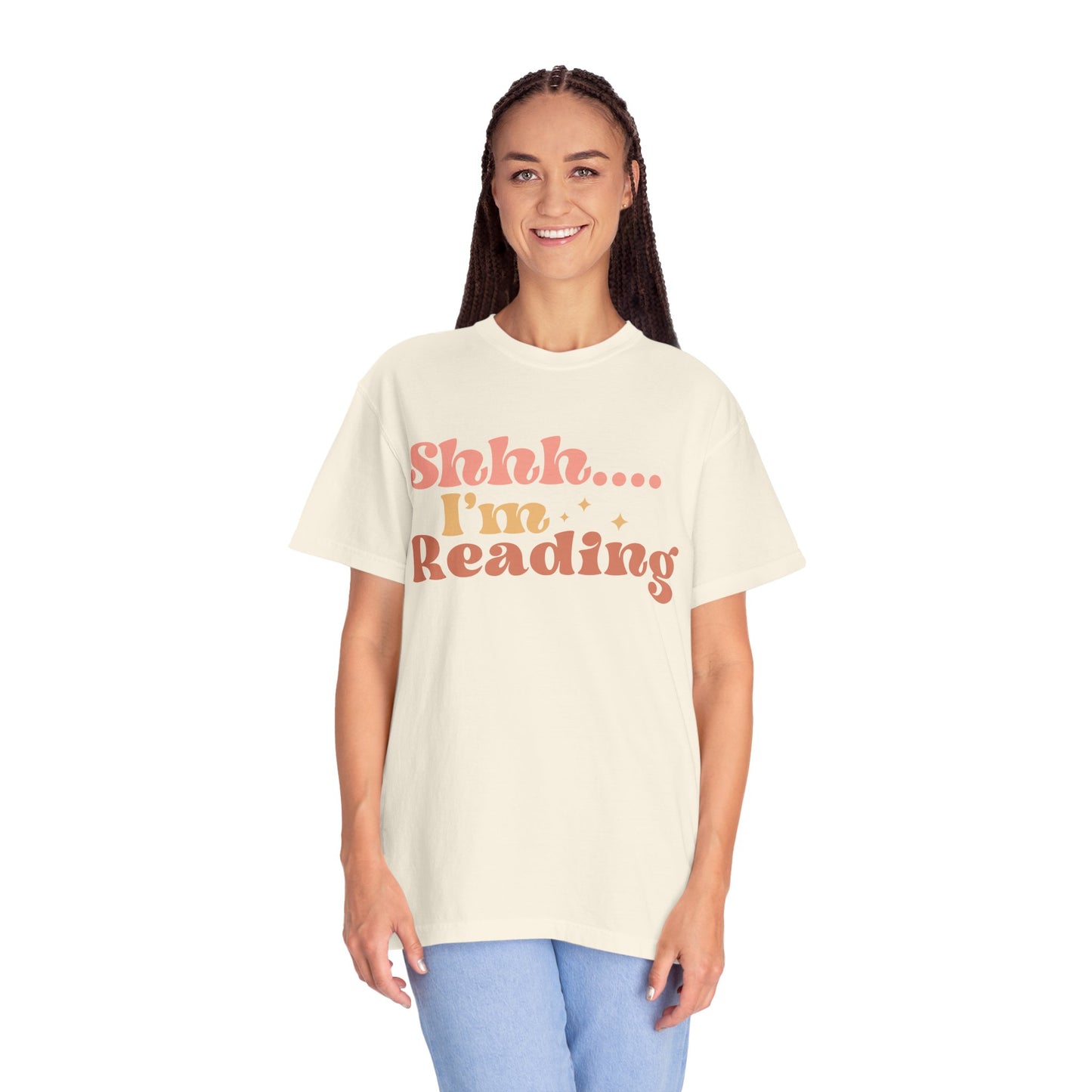 Shhh I'm Reading- Jersey Short Sleeve T-Shirt