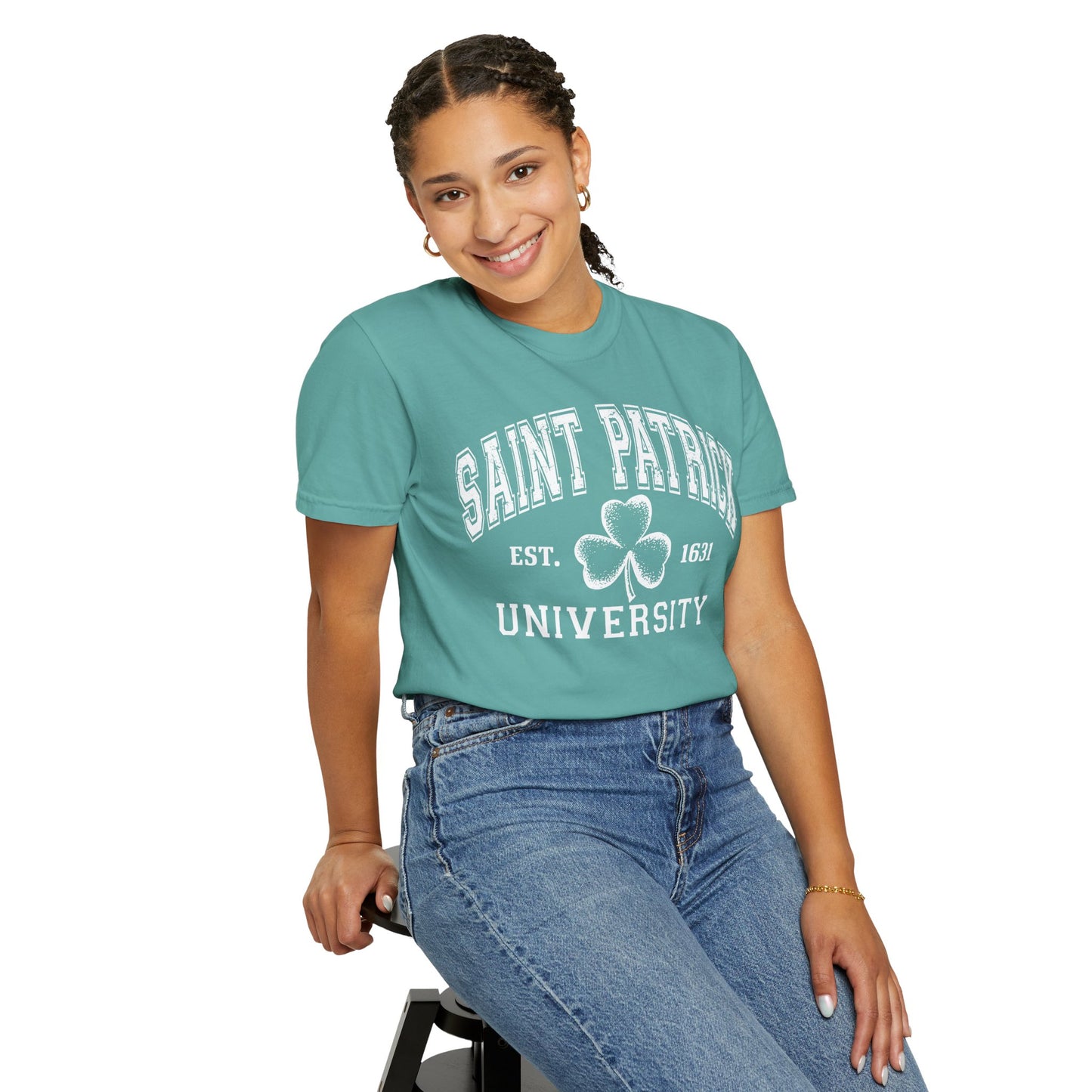 Saint Patrick's University Unisex Short Sleeve Tee - Perfect for Celebrating St. Patrick's Day!