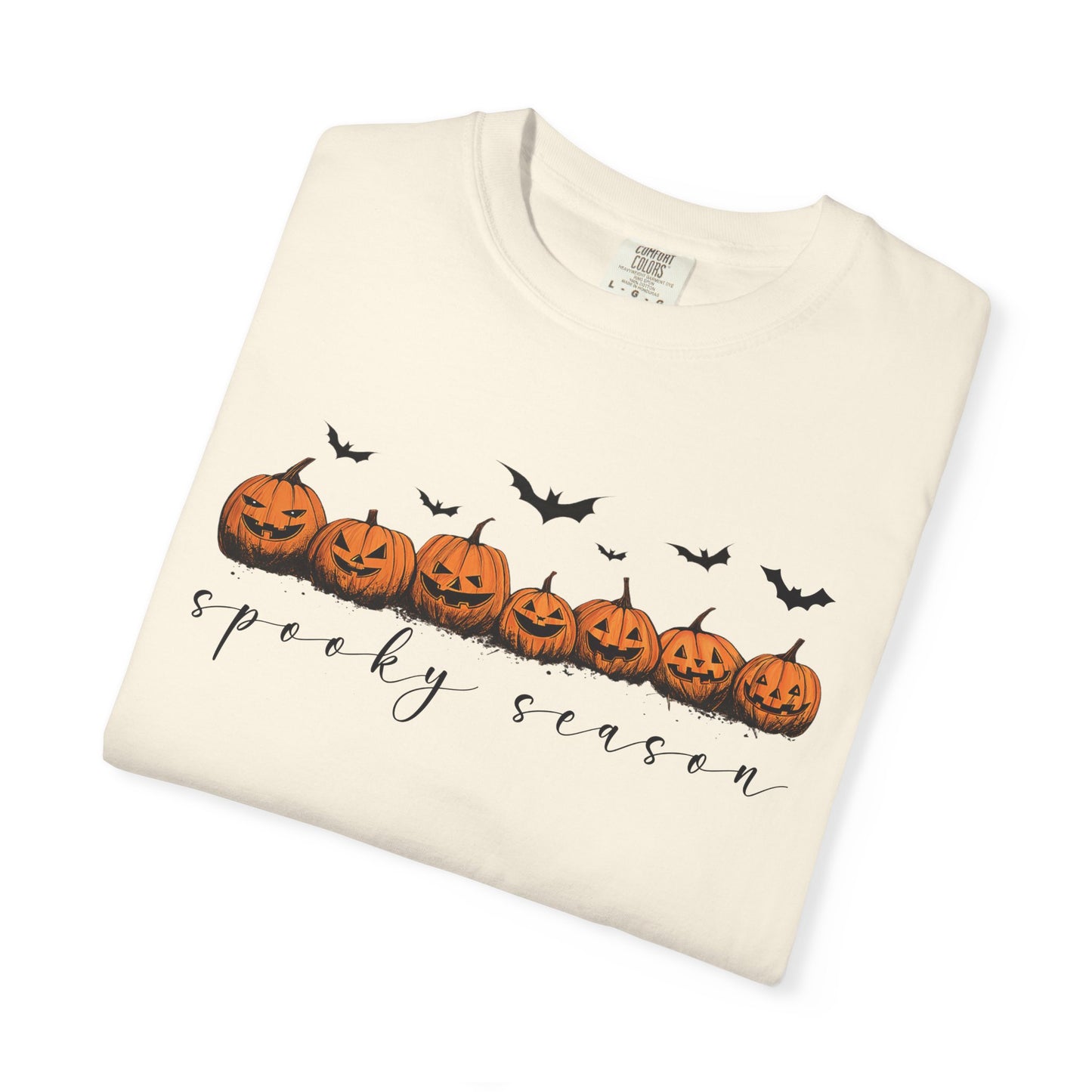 Halloween Pumpkin T-shirt, Spooky Season Tee, Unisex Shirt for Fall, Halloween Party Outfit, Autumn Fashion, Trick or Treat Top