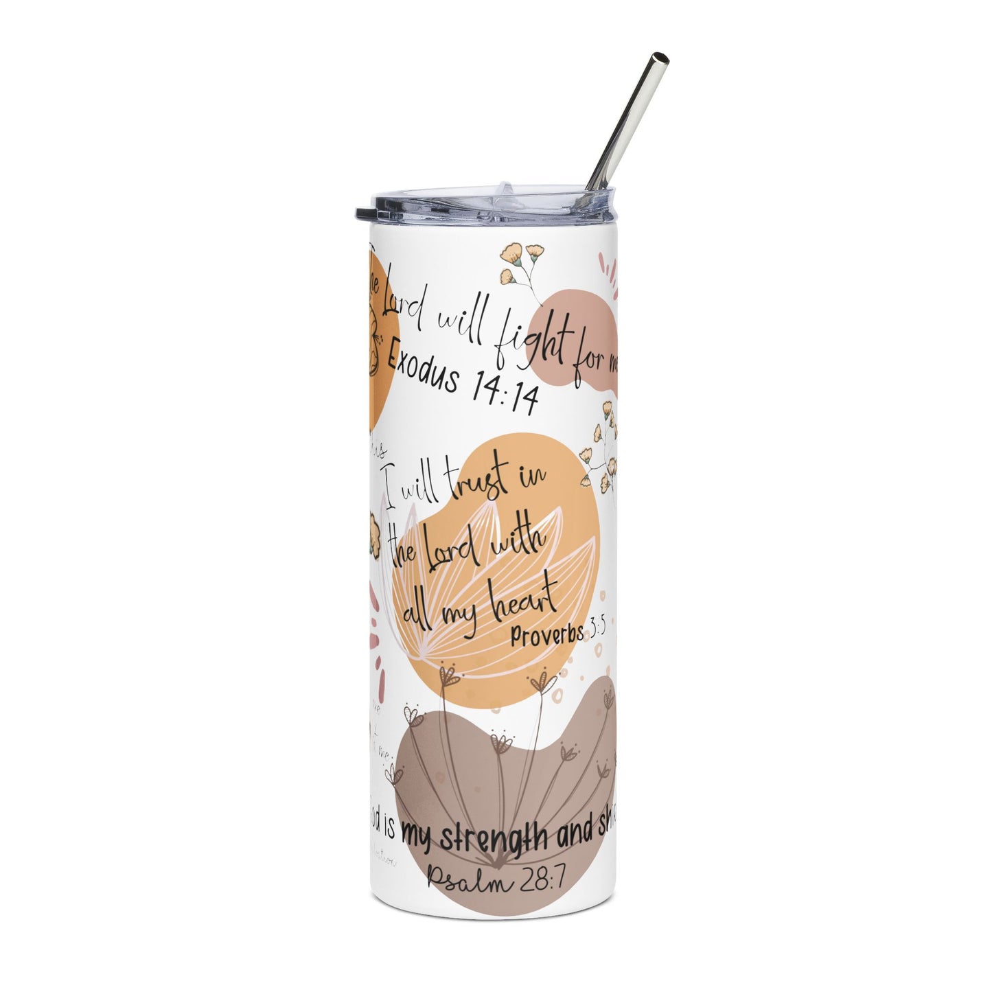 Inspirational Stainless Steel Tumbler, 20oz - Motivational Drinkware for Home, Office, Travel, Gifts