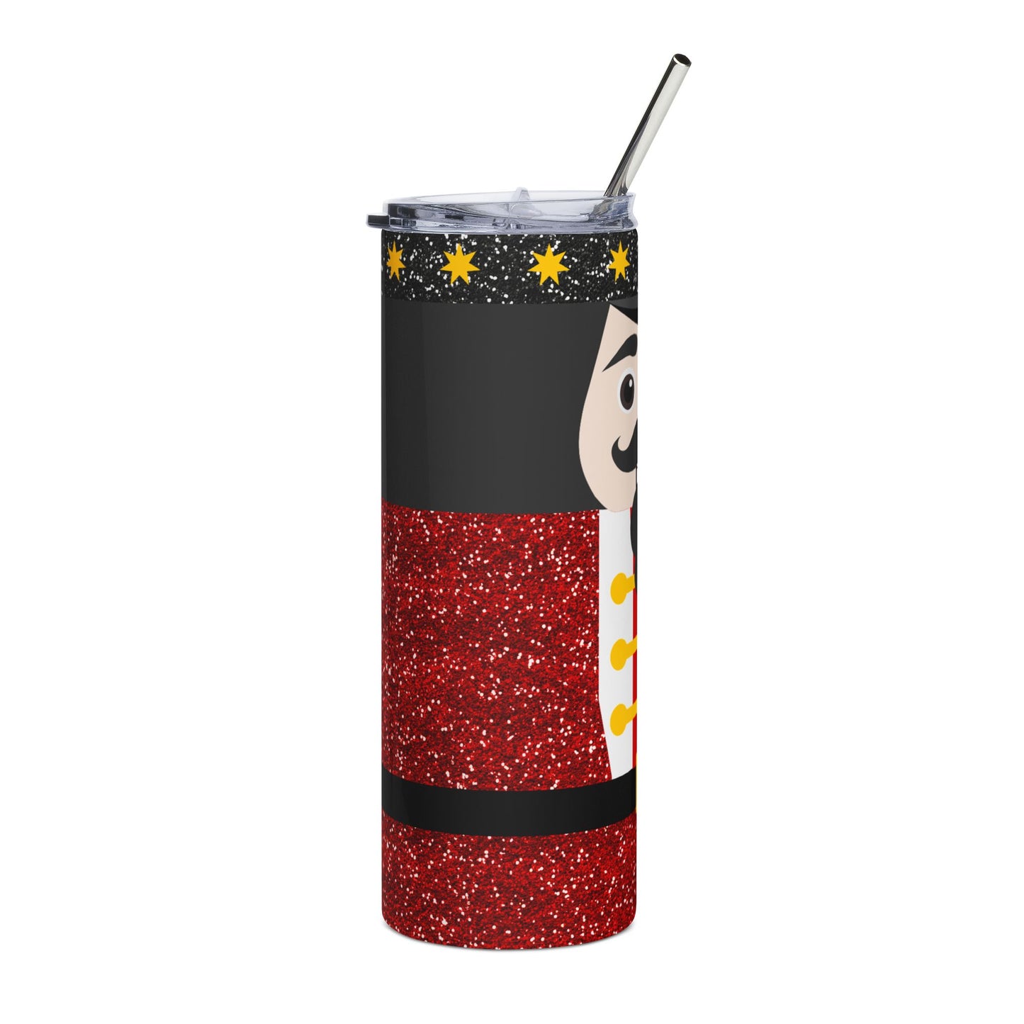 Nutcracker Stainless Steel Tumbler | Festive Drinkware, Holiday Gifts, Christmas Parties, Creative Gift Ideas, Eco-Friendly Tumblers