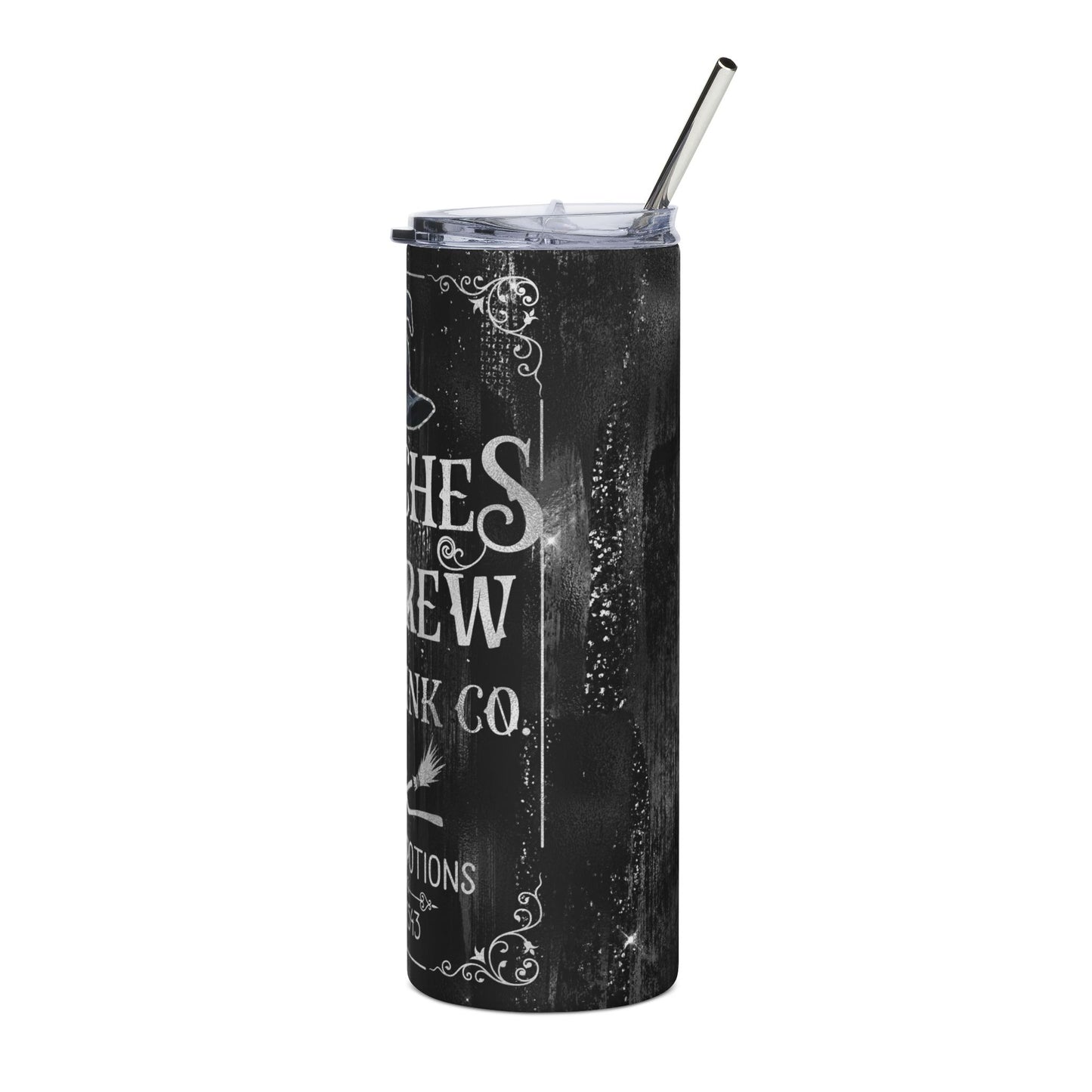 Witch's Brew Stainless Steel Tumbler, 20oz - Perfect for Halloween, Potion Lovers, Gifts, Travel Drinkware, Customizable Design