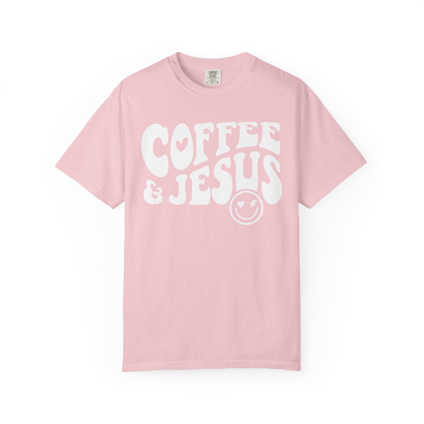 Coffee and Jesus - Jersey Short Sleeve T-Shirt