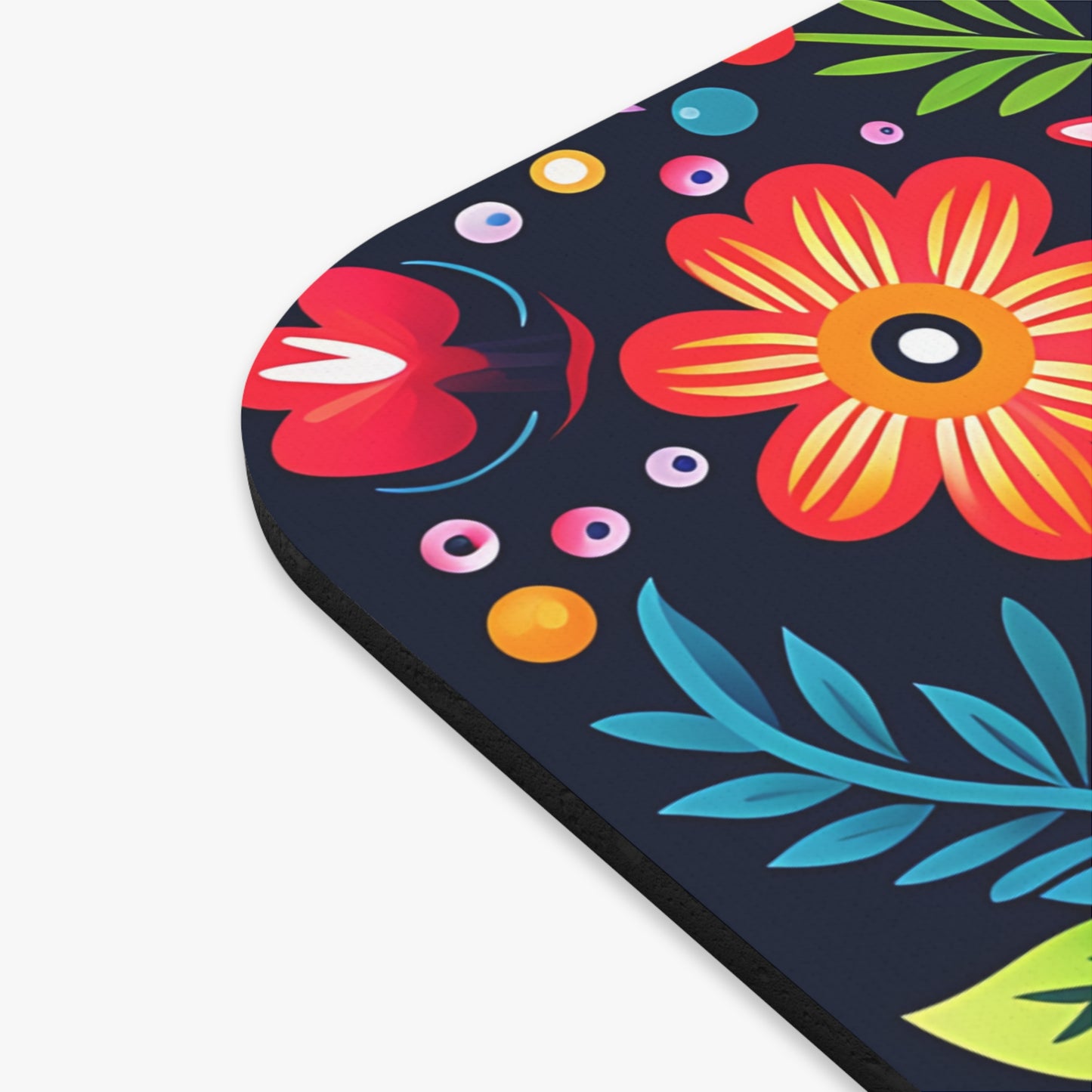 Mouse Pad - Mexican Floral Pattern