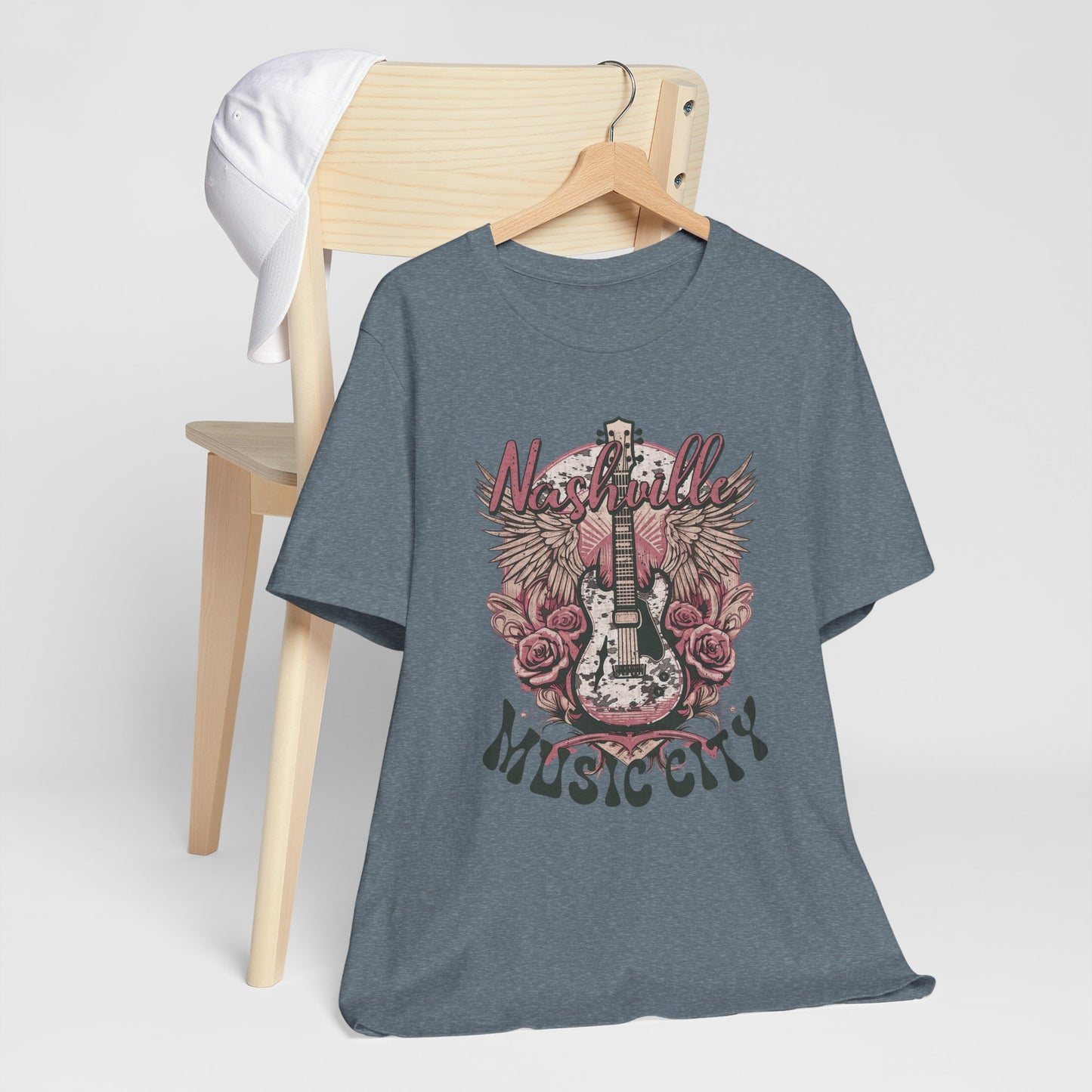 Nashville Music City - Jersey Short Sleeve T-Shirt