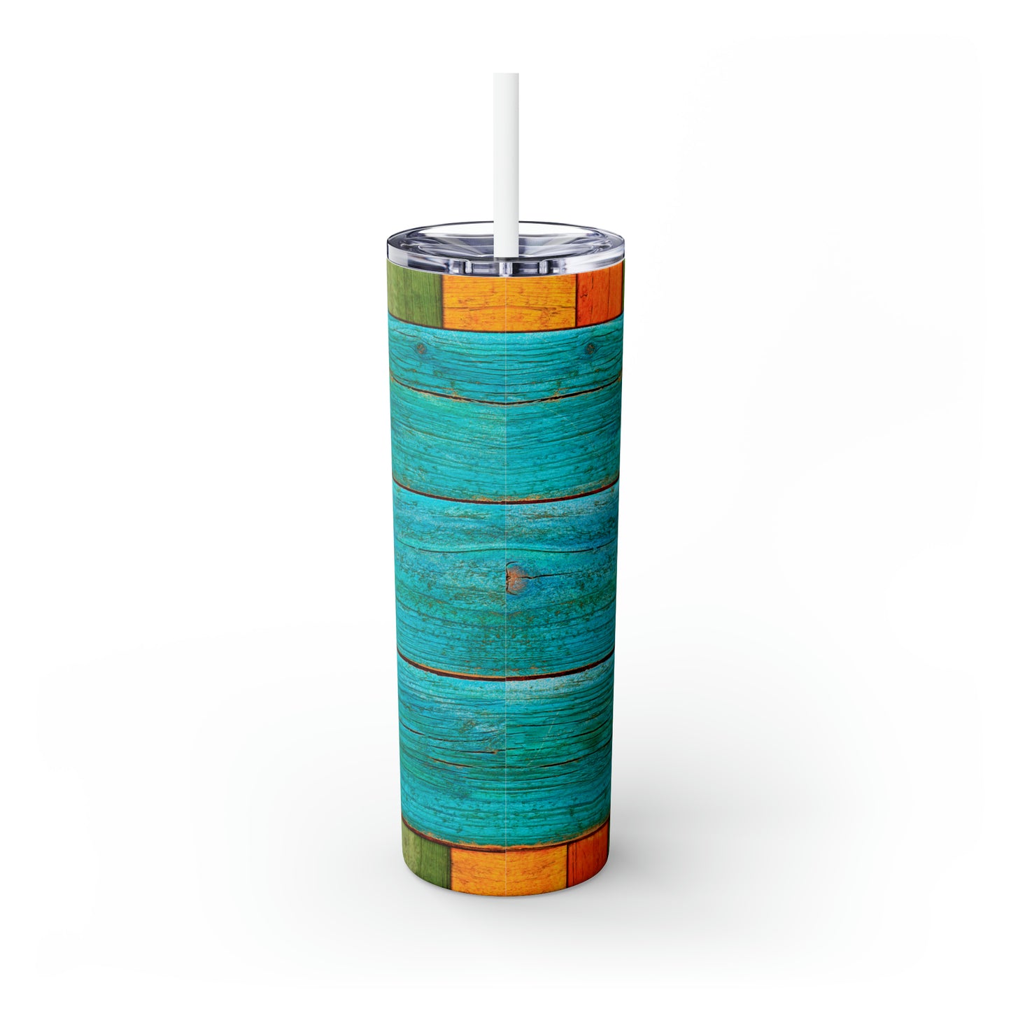 Dia de los Muertos - Skinny Tumbler with Straw, 20oz