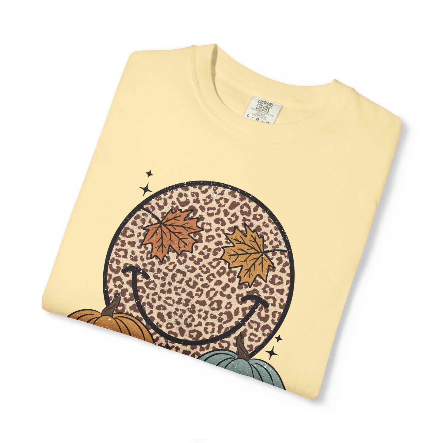 Fall Smiley Face Emoji Tee