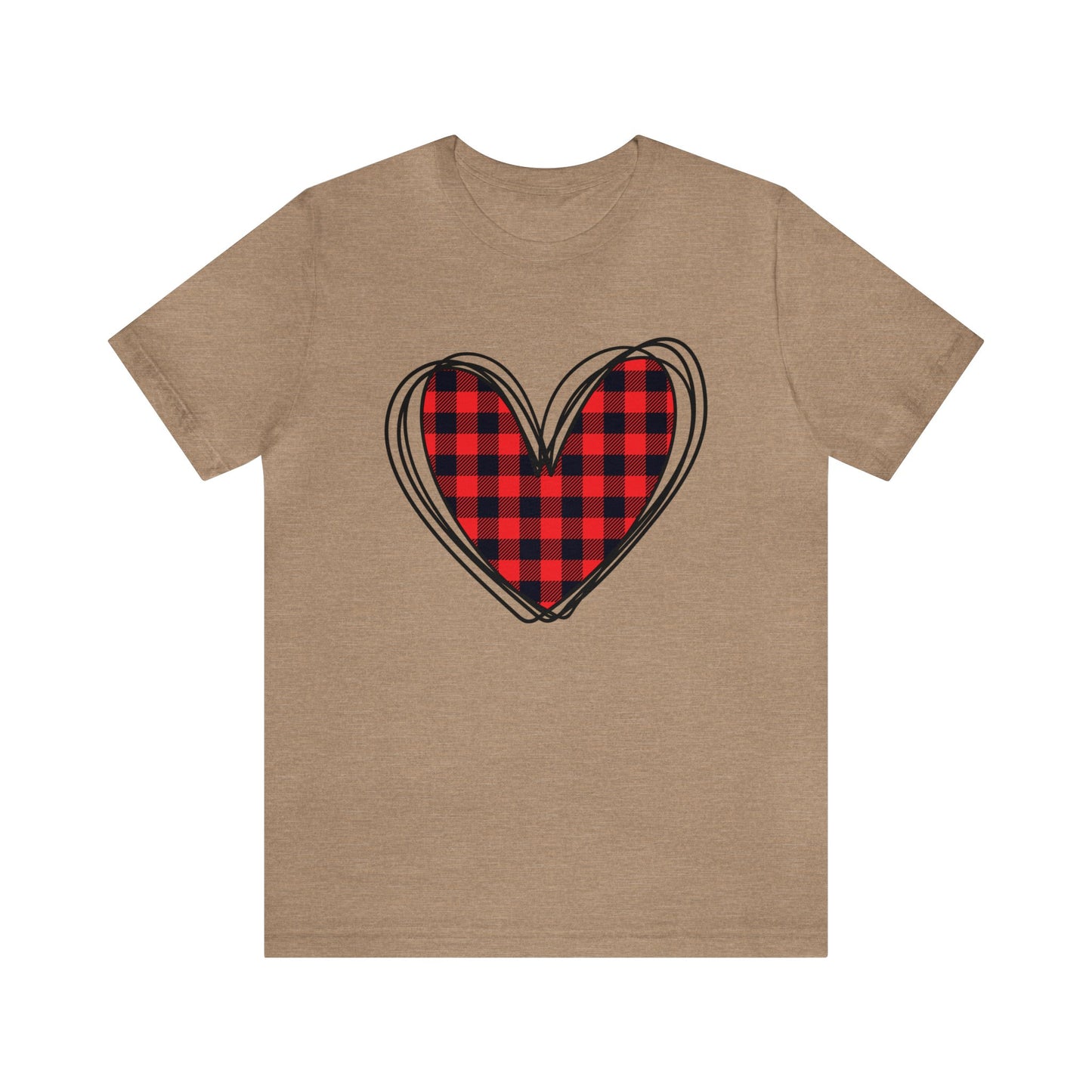 Buffalo Heart - Jersey Short Sleeve T-Shirt