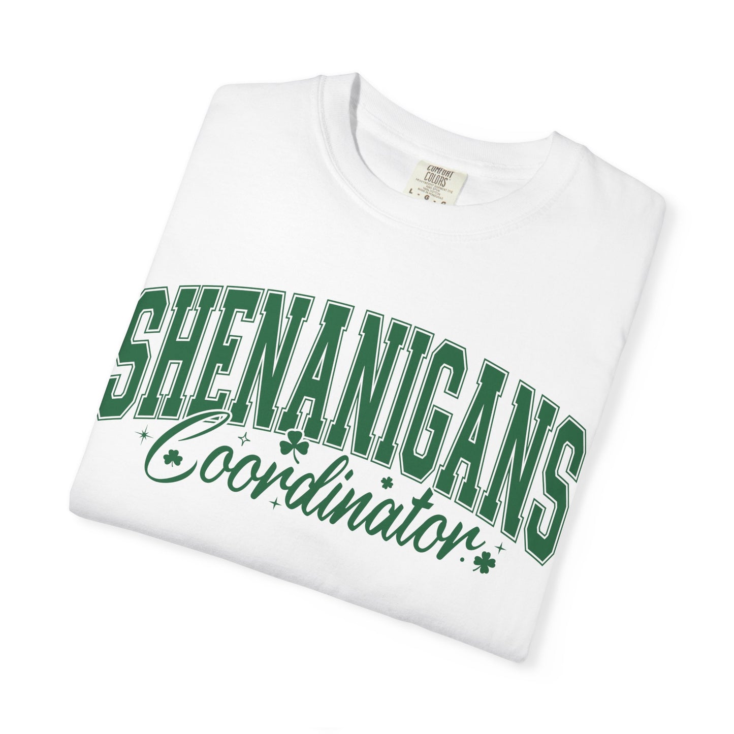 Shenanigans Coordinator Unisex Short Sleeve Tee - Fun St. Patrick's Day T-Shirt