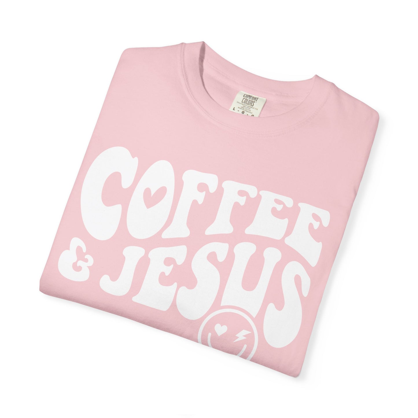 Coffee and Jesus - Jersey Short Sleeve T-Shirt