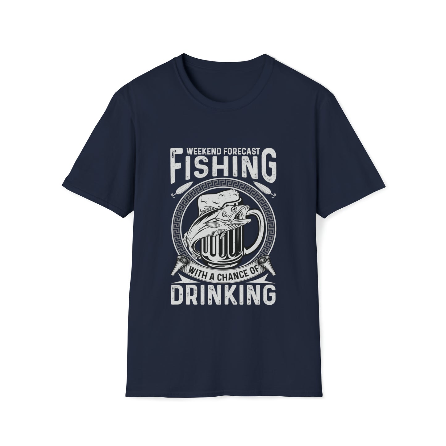 Weekend Fishing - Softstyle T-Shirt