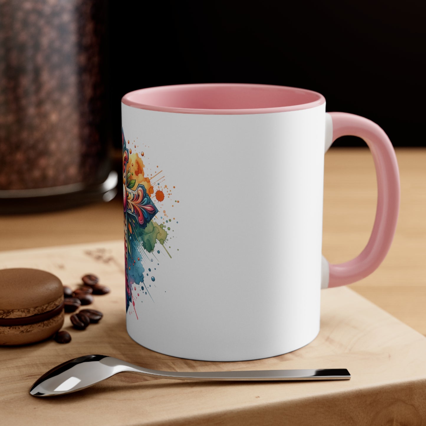 Easter Cross - Accent Coffee Mug, 11oz