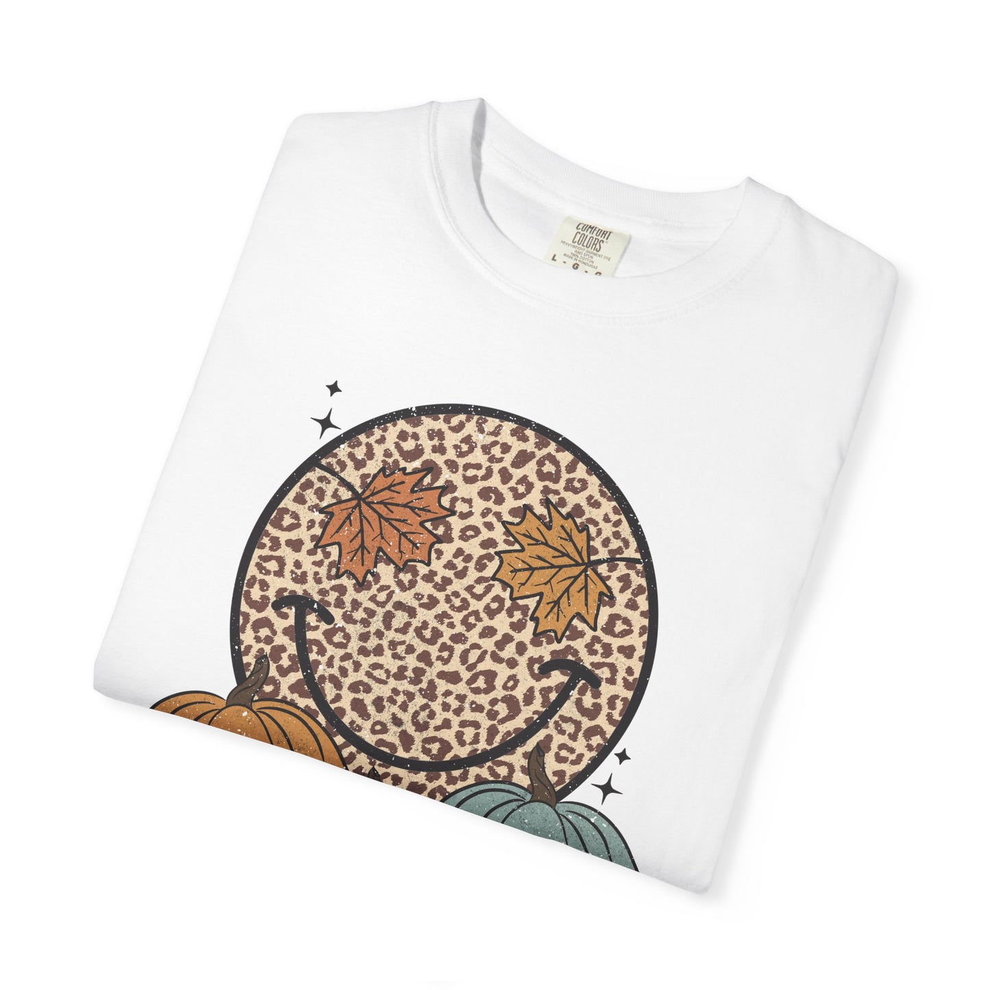 Fall Smiley Face Emoji Tee