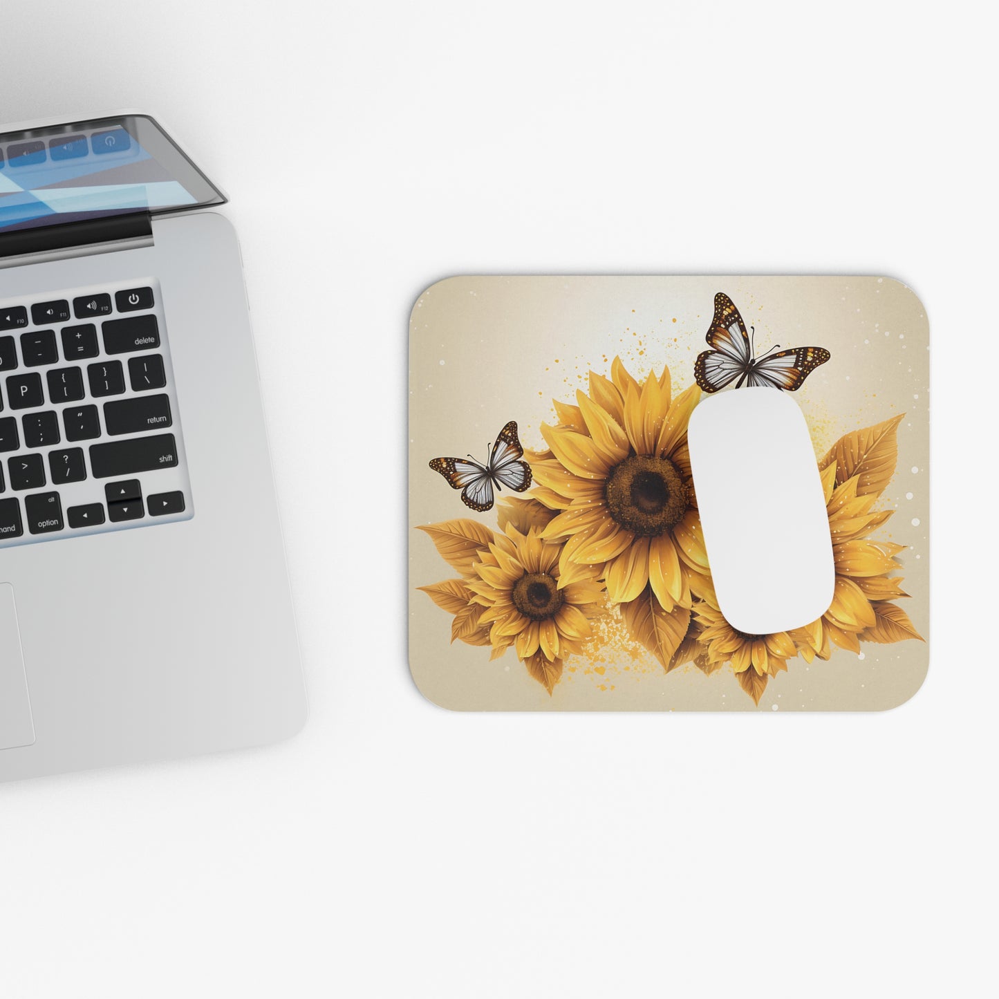 Sunflower Butterflies - Mouse Pad