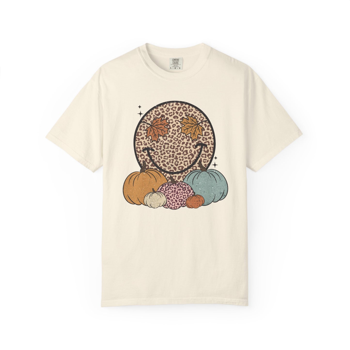 Fall Smiley Face Emoji Tee