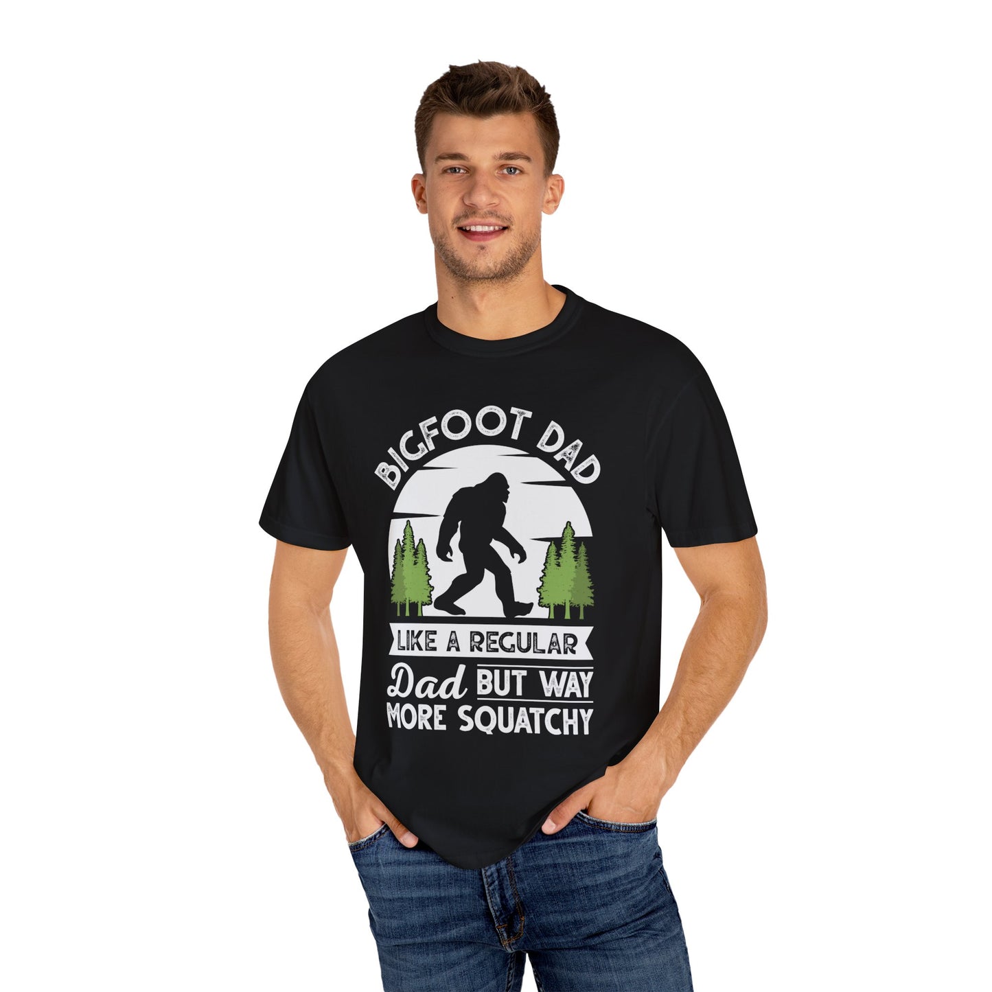 Bigfoot Dad - Softstyle T-Shirt