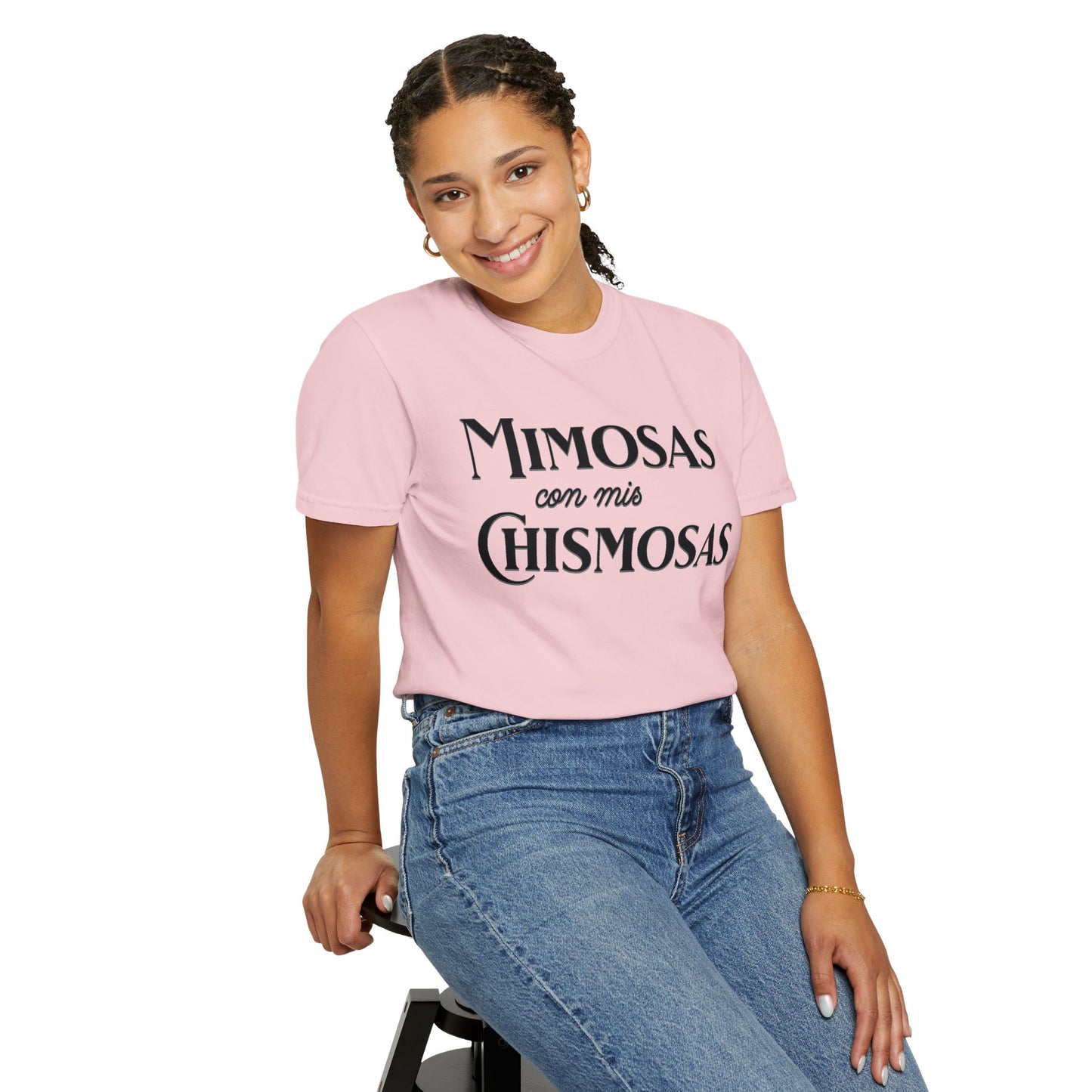 Mimosas con mis chismosas - Jersey Short Sleeve T-Shirt