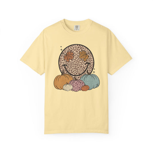 Fall Smiley Face Emoji Tee