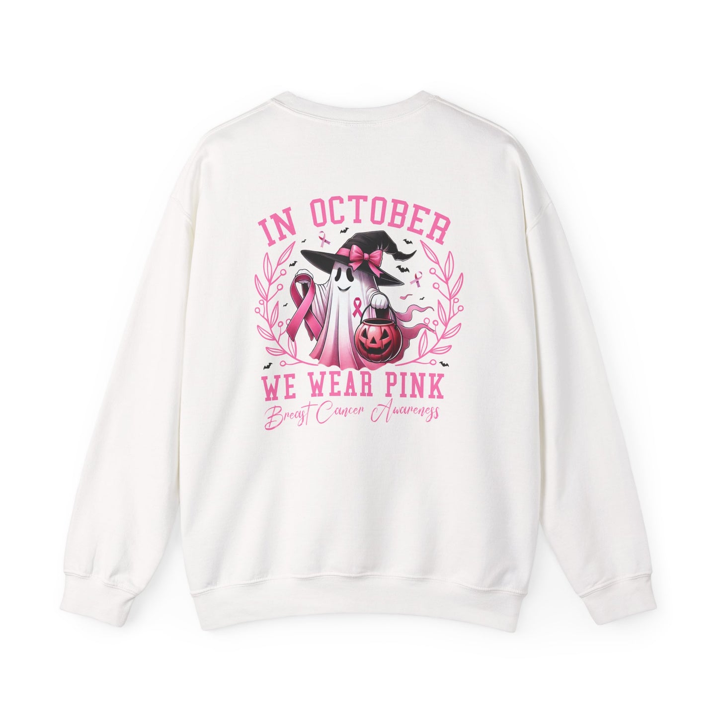 Breast Cancer Awareness Sweatshirt, Unisex Crewneck, October Pink Apparel, Supportive Gift, Everyday Comfort Wear