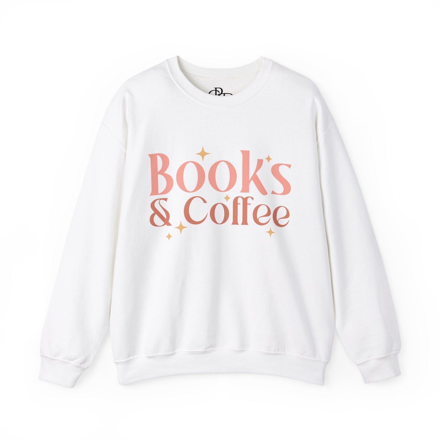 Books and Coffee - Heavy Blend™ Crewneck Sweatshirt