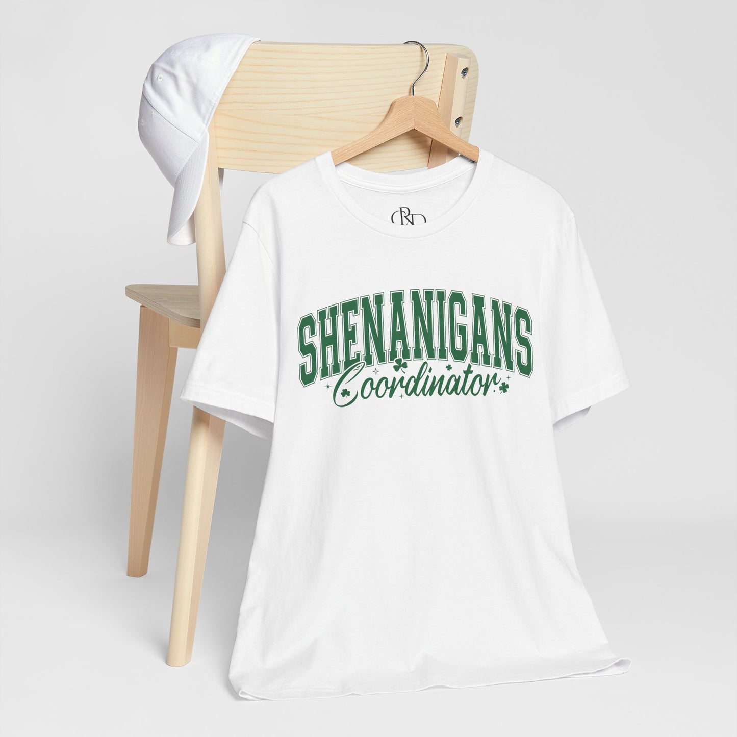 Shenanigans Coordinator Unisex Short Sleeve Tee - Fun St. Patrick's Day T-Shirt