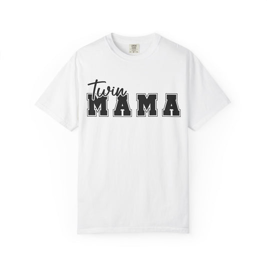 Twin Mama T-Shirt, Gift for Moms, Mother's Day Tee, Casual Wear, Birthday Present, Family Reunion Shirt