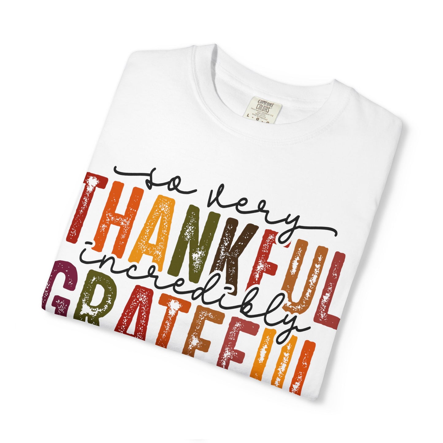 Thankful Grateful Blessed Tee