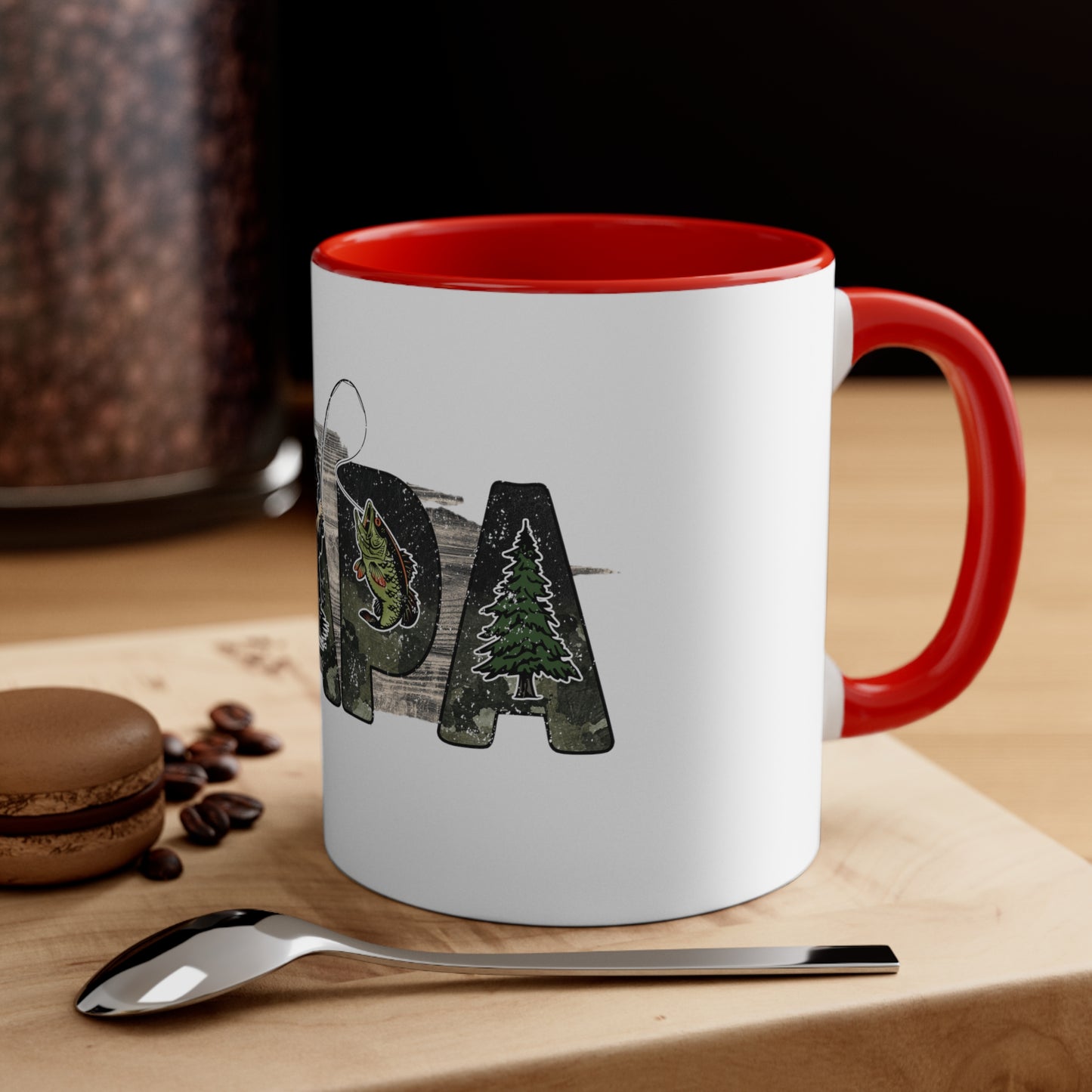 Papa - Accent Coffee Mug, 11oz