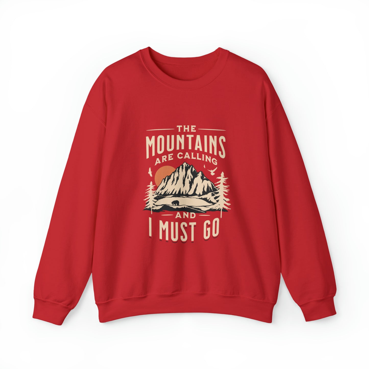 Mountains are Calling - Unisex Heavy Blend™ Crewneck Sweatshirt