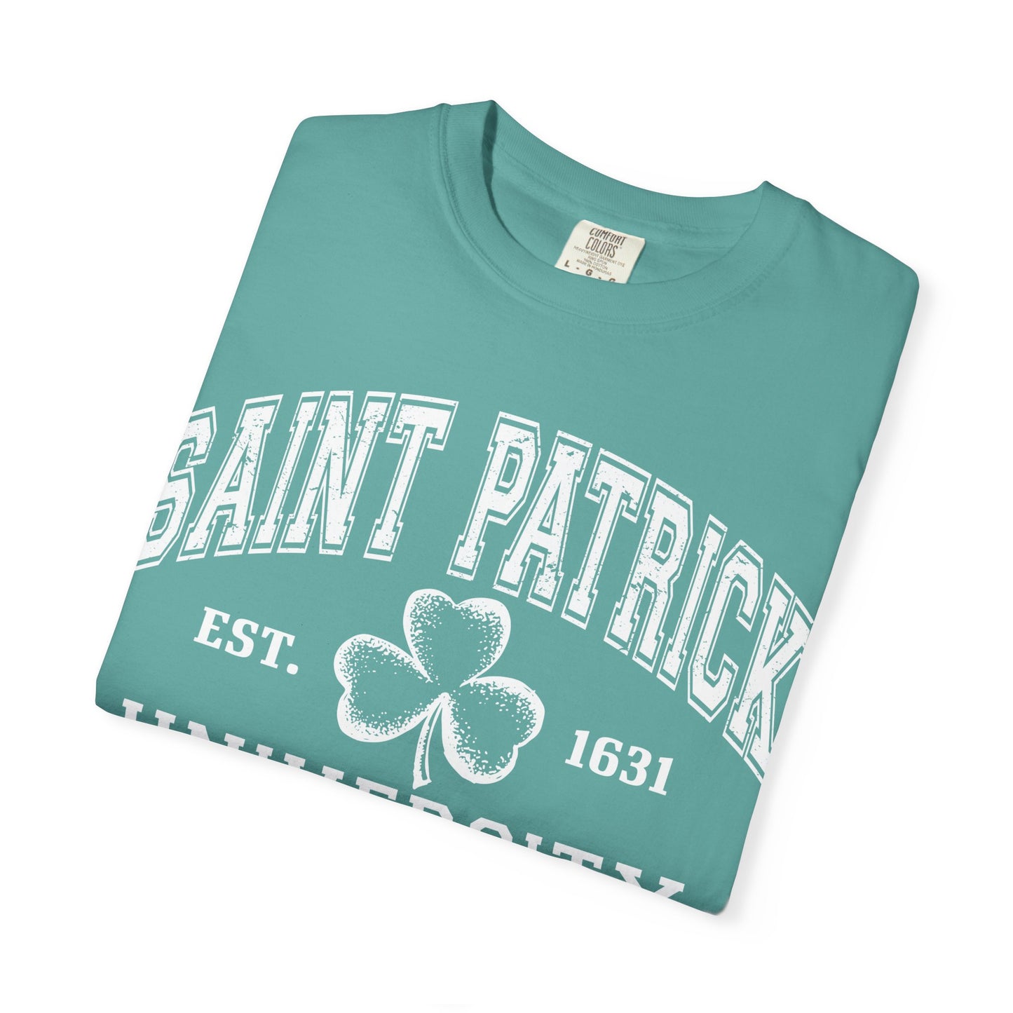 Saint Patrick's University Unisex Short Sleeve Tee - Perfect for Celebrating St. Patrick's Day!
