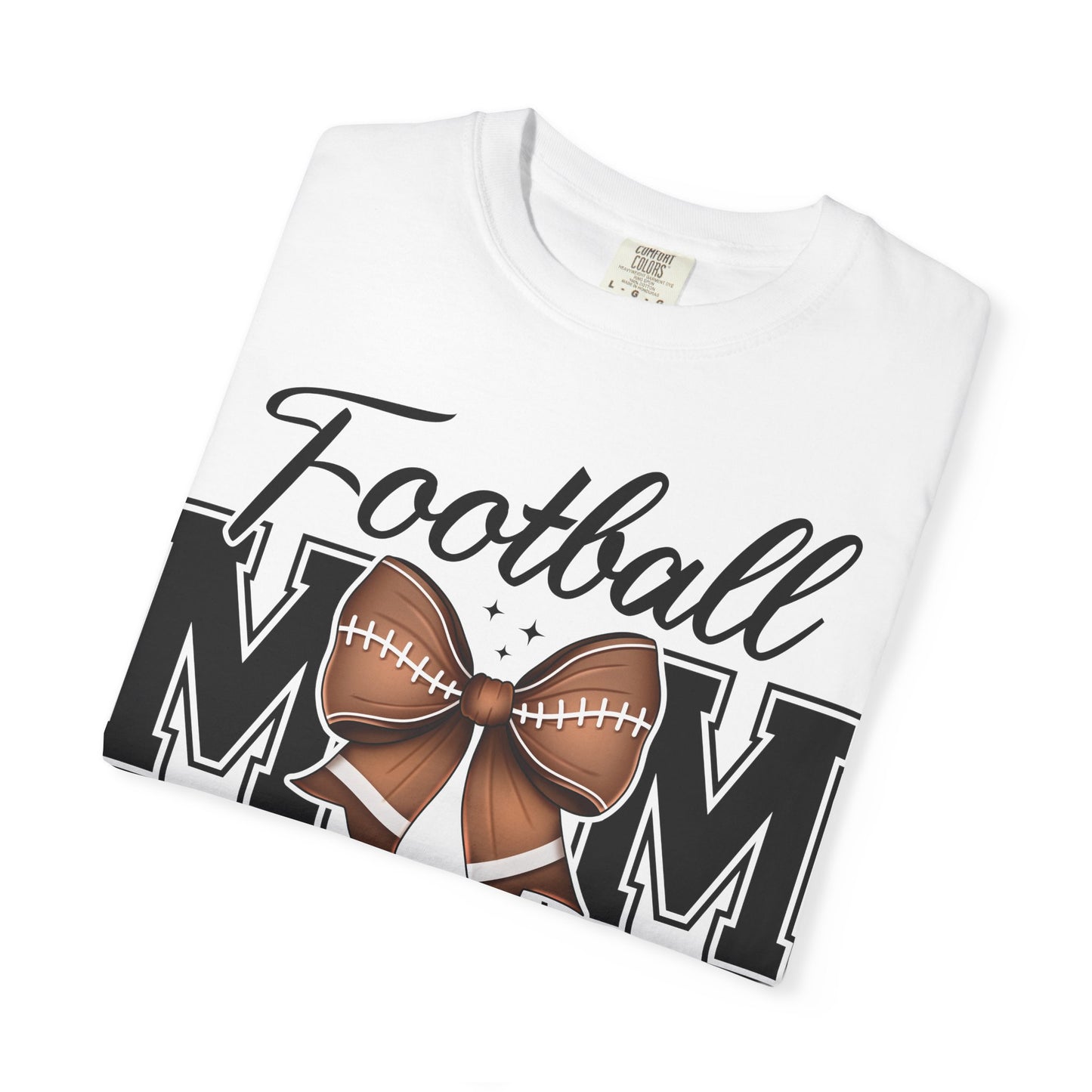 Football Mom Garment-Dyed T-Shirt | Unisex Tee for Sports Fans, Mother's Day Gift, Casual Wear, Game Day Style, Football Season