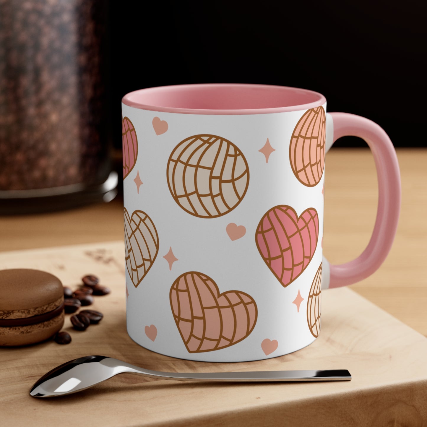 Concha Pastry - Accent Coffee Mug, 11oz