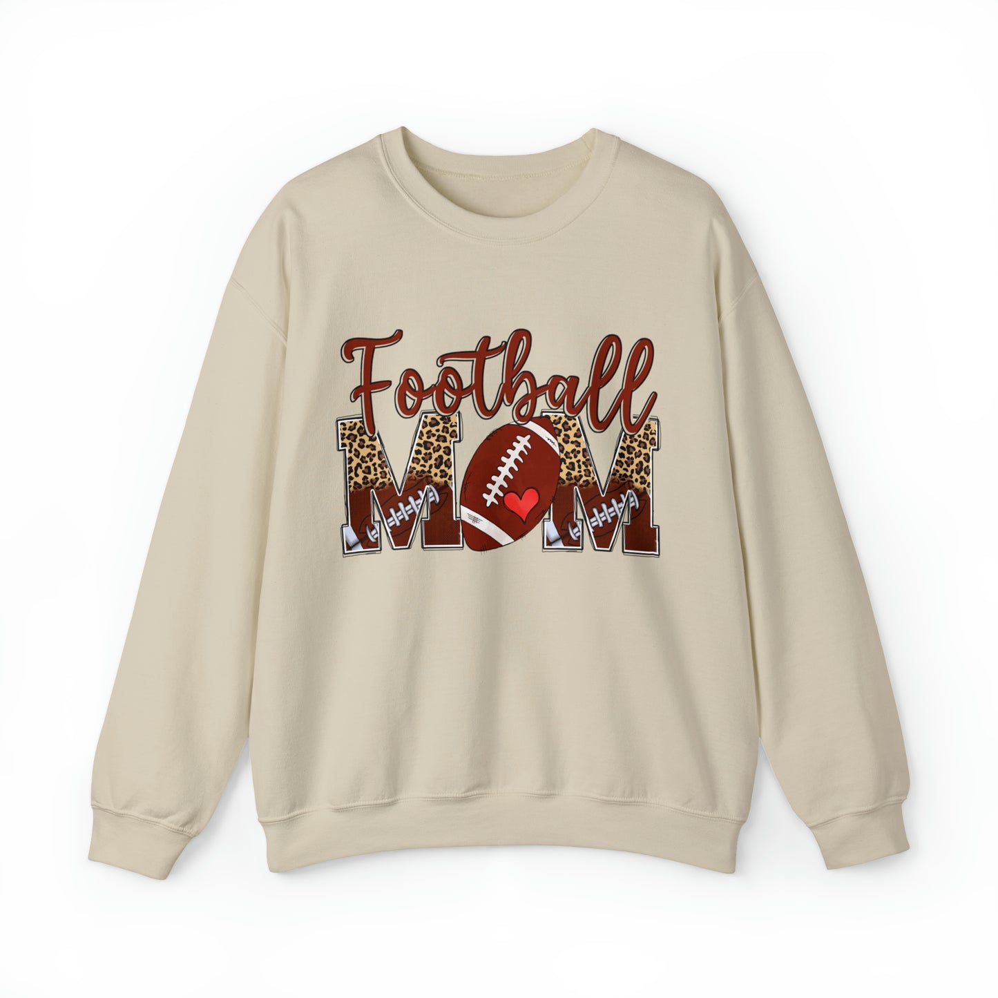Football Mom - Heavy Blend™ Crewneck Sweatshirt