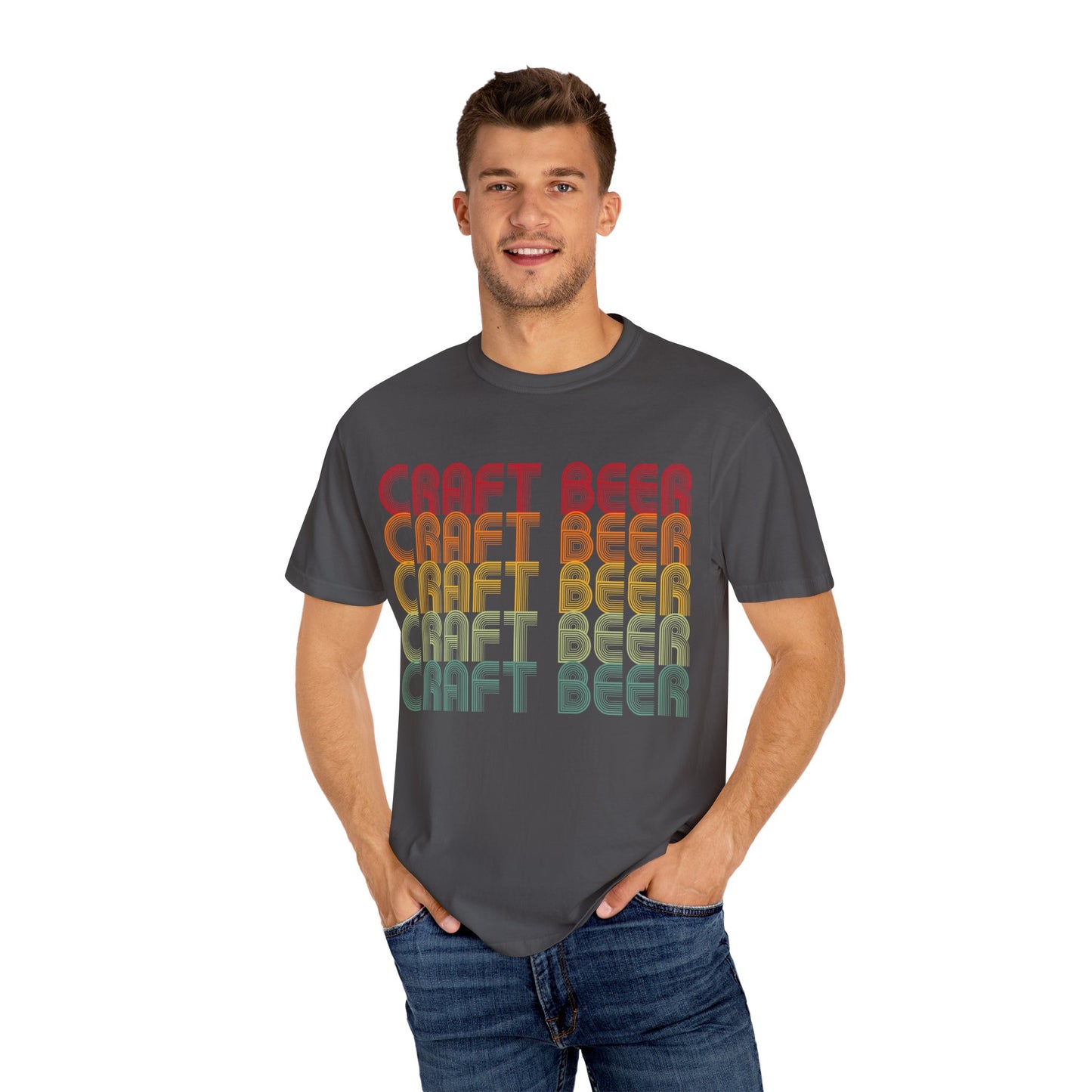 Craft Beer Unisex T-Shirt, Vintage Style Tee, Perfect for Beer Lovers, Gift for Father's Day, Brewery Events, Casual Wear