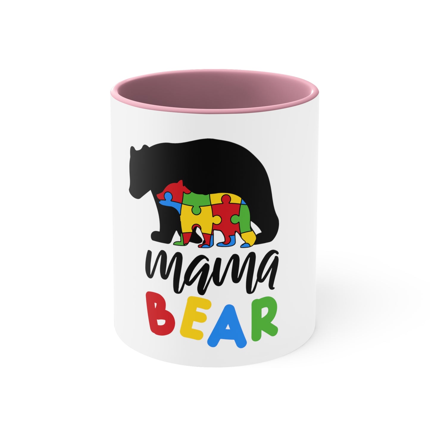 Mama Bear - Accent Coffee Mug, 11oz