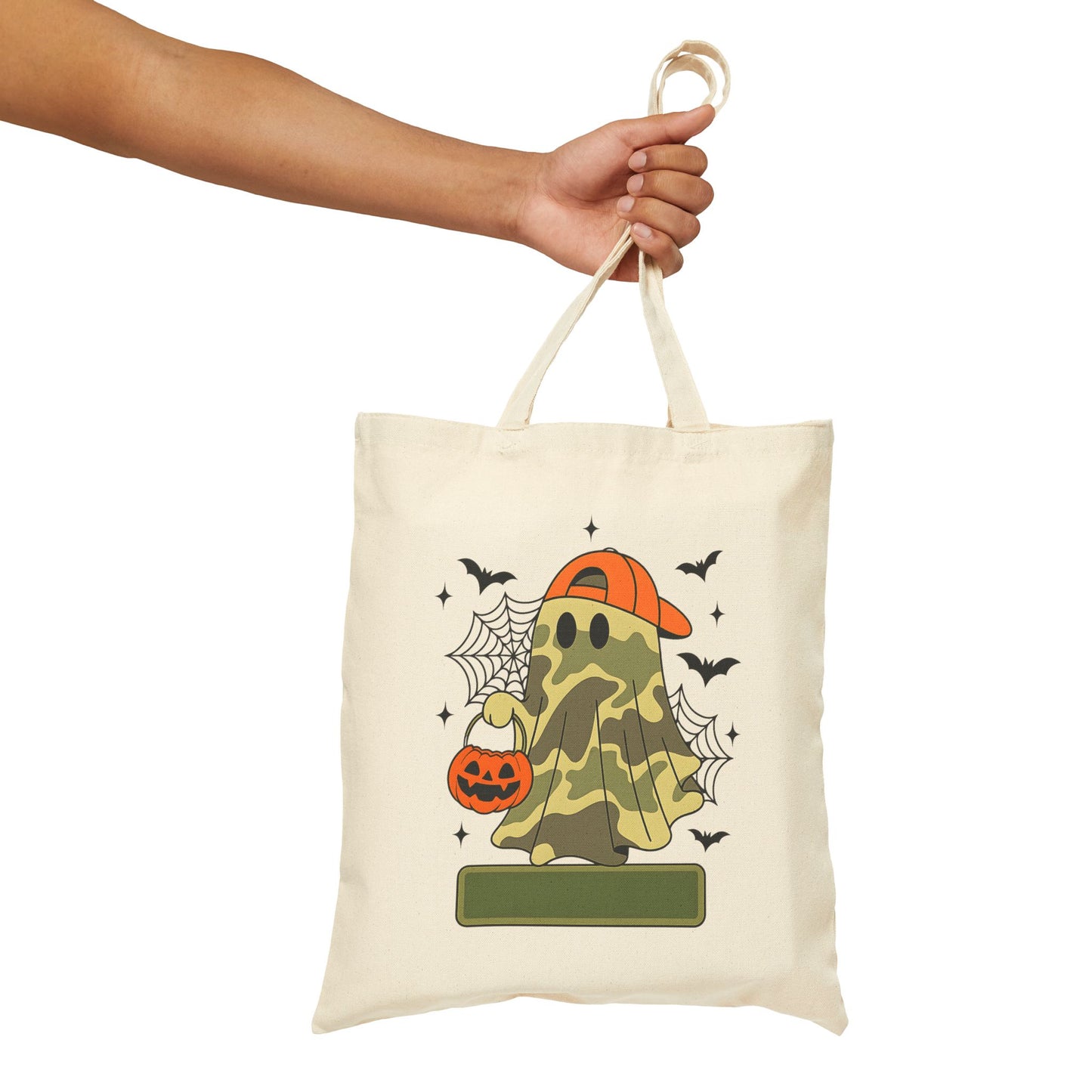Halloween Ghosts Cotton Canvas Tote Bag | Eco-Friendly Shopping Bag, Trick or Treat Tote, Fall Festival Accessory, Spooky Season Bags, [...]