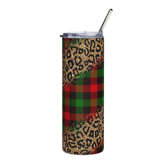 Stylish Leopard Print Tumbler, Travel Mug for Home & Office Use, Insulated Coffee Cup, Holiday Gift, Customizable Drinkware, Reusable [...]