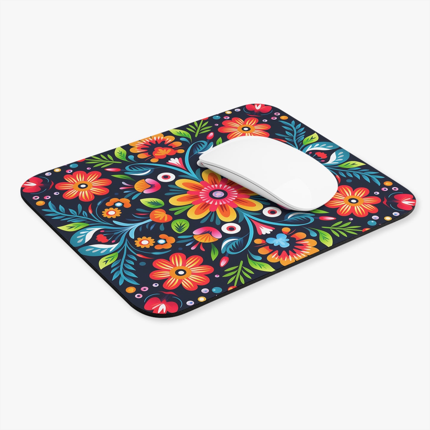 Colorful Flowers - Mouse Pad