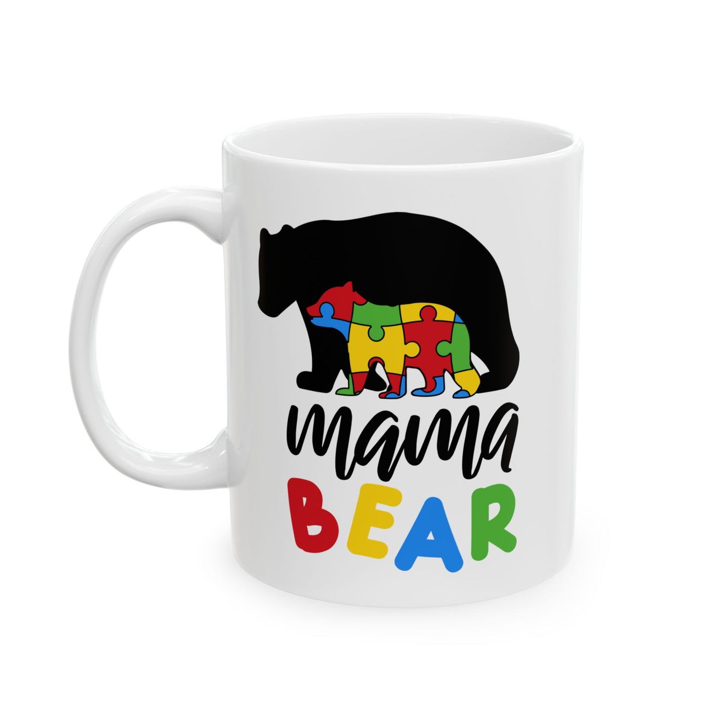 Mama Bear - Accent Coffee Mug, 11oz