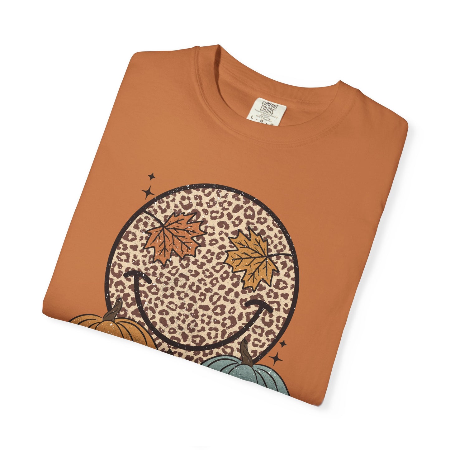 Fall Smiley Face Emoji Tee