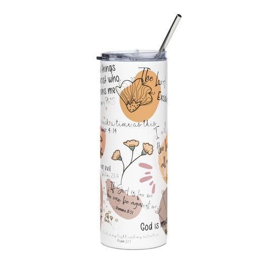 Inspirational Stainless Steel Tumbler, 20oz - Motivational Drinkware for Home, Office, Travel, Gifts